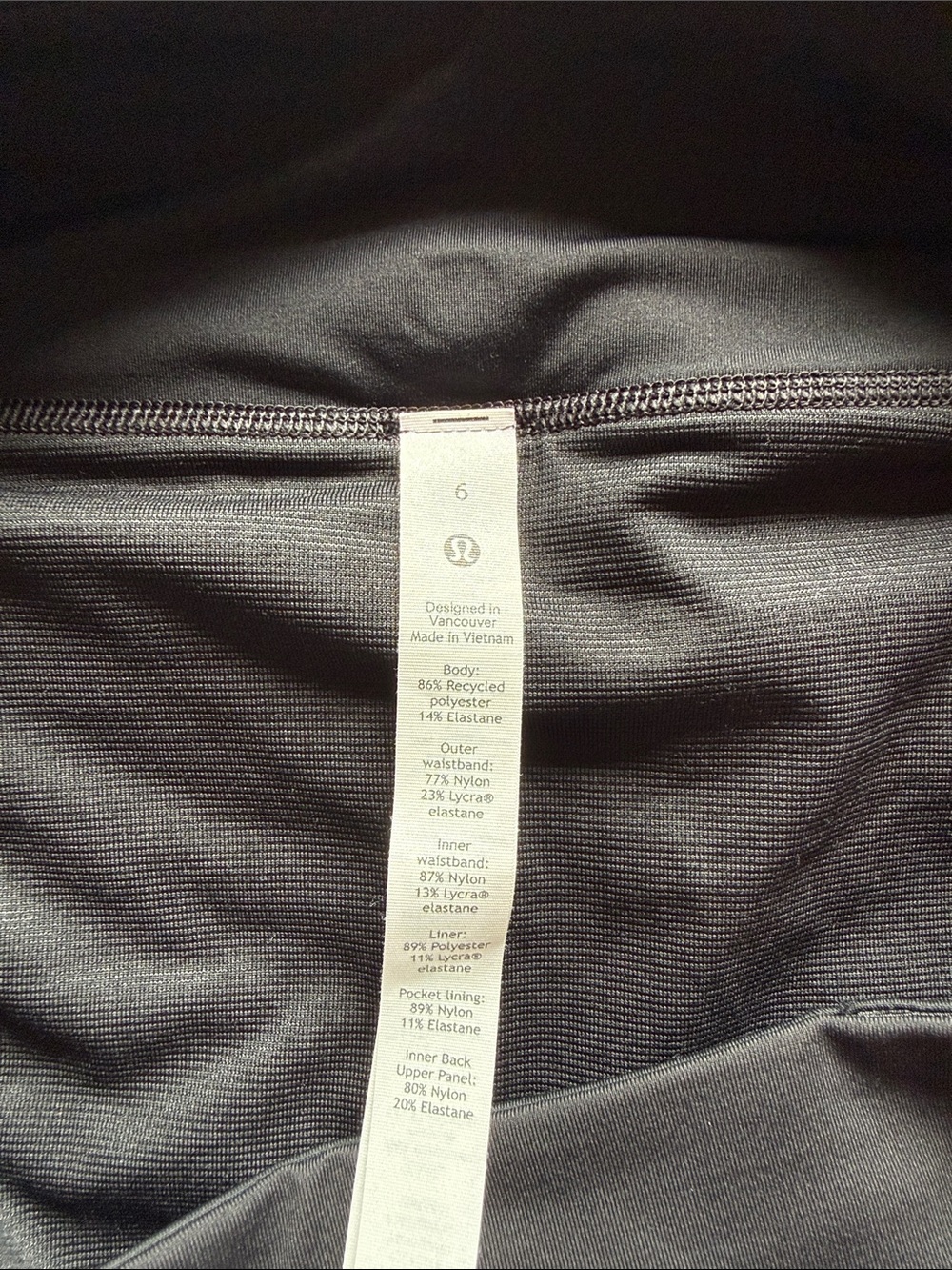 *Like New* Lululemon Speed Shorts | Size 6 - Picture 4 of 5
